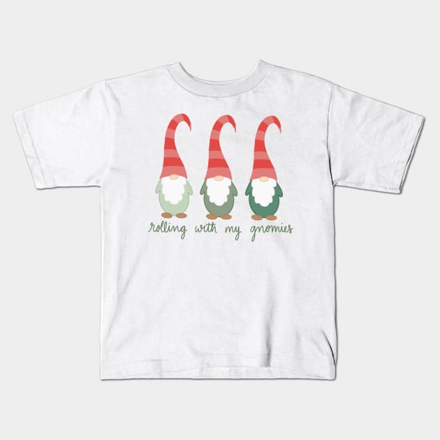 gnomes Kids T-Shirt by nicolecella98